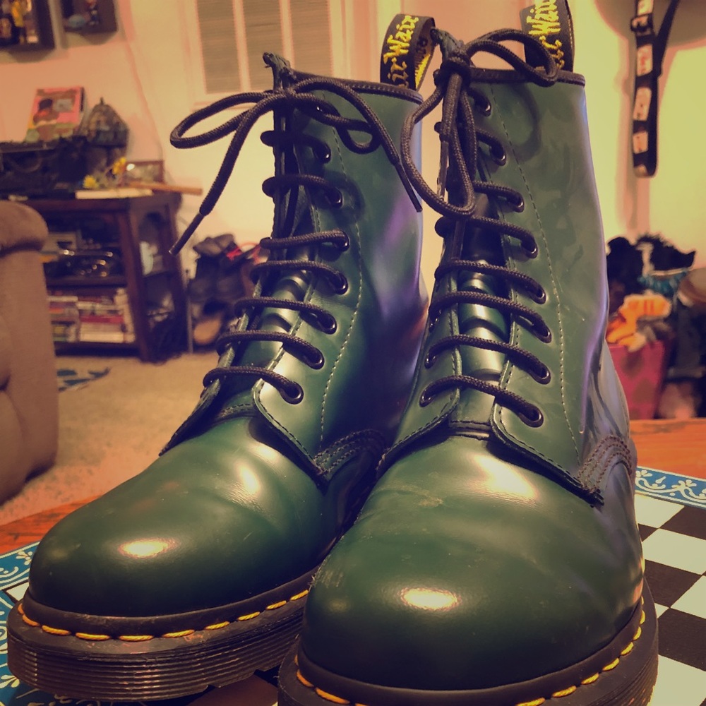 Dr. Marten's 1460 8-Eye Patent Leather Boots